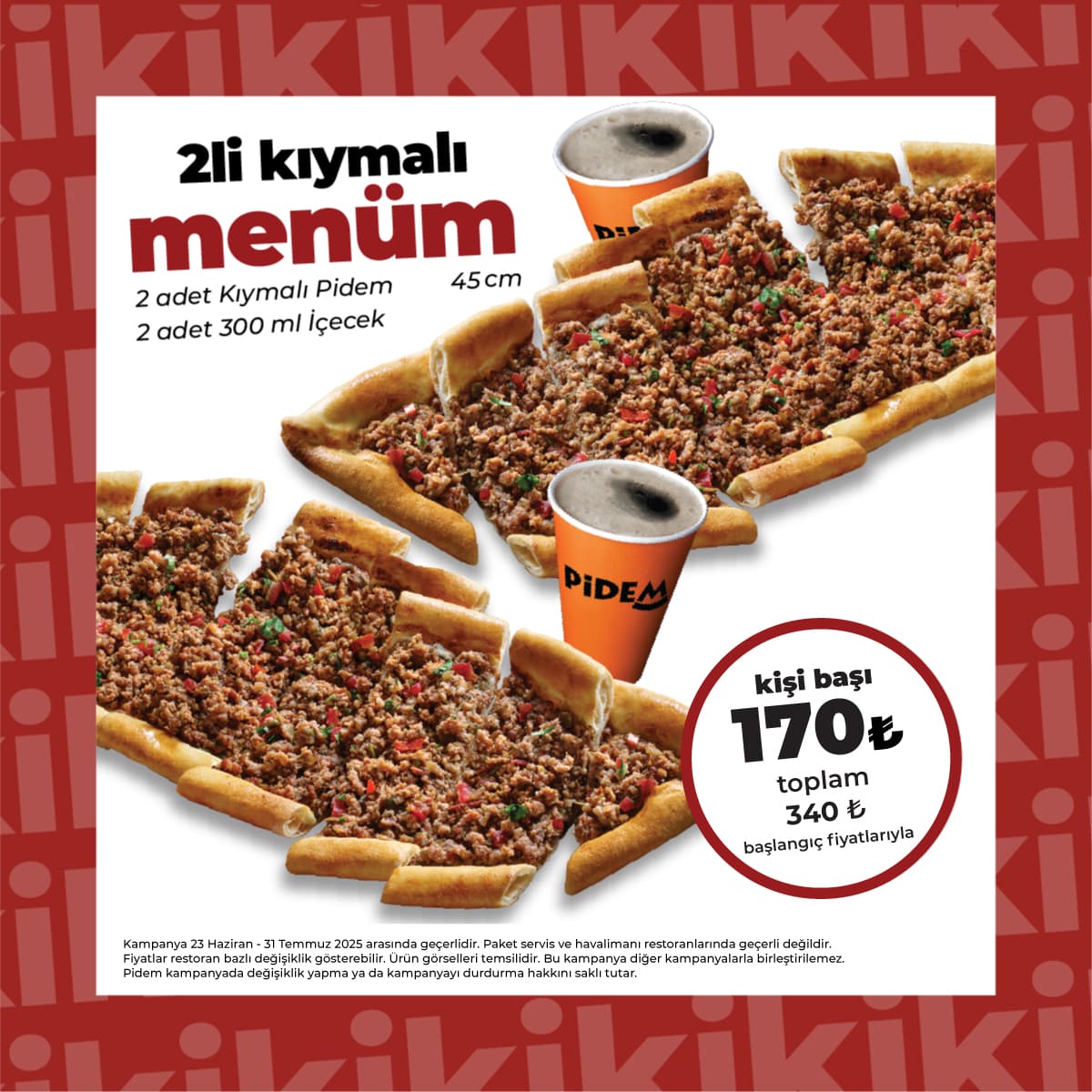 Slide - Ikili Kıymalı Menum