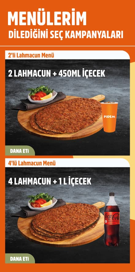 Menülerim